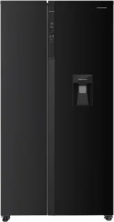Heinner Amerikaanse Side-by-side Koelkast 529L Zwart