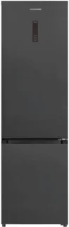 Heinner HCNF-HM377INVDGHC Koel-vriescombinatie Antraciet