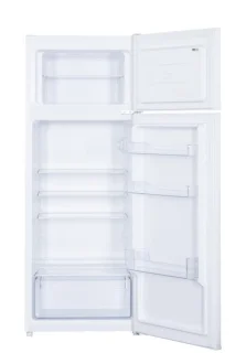 Heinner Koel-vriescombinatie 206L RVS Wit