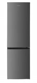 Heinner Koel-vriescombinatie 253L RVS Antraciet