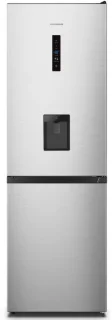 Heinner Koel-vriescombinatie 304L RVS Zilver