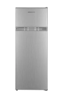 Heinner Vrijstaande Koel-vriescombinatie 206L Zilver RVS
