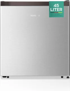 Heinrich HKB4188SI mini koelkast zilver 45L