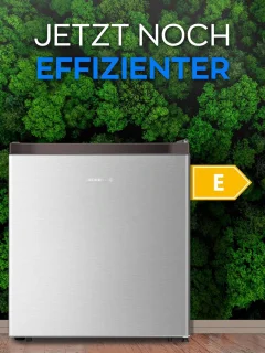 Heinrich HKB4188SI mini koelkast zilver 45L