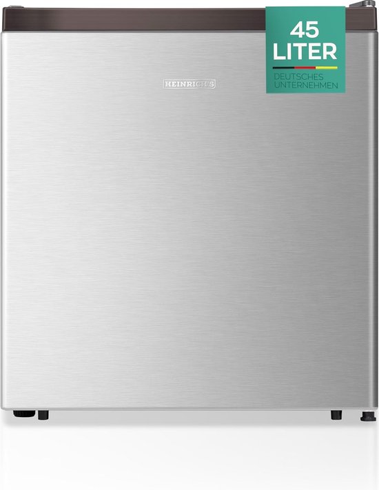 Heinrich HKB4188SI mini koelkast zilver 45L review