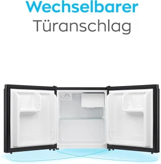 Heinrich HKB4188SW mini koelkast met vriesvak zwart 45L