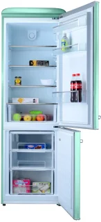 Helvetia HRCBGR300PEV1 Retro koel-vriescombinatie