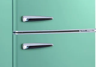 Helvetia HRCBGR300PEV1 Retro koel-vriescombinatie