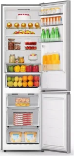 Hisense RB440N4ACC Koelvriescombinatie RVS 336L Rechts