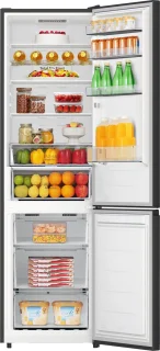Hisense RB440N4AFA Koel-vriescombinatie Zwart 336L