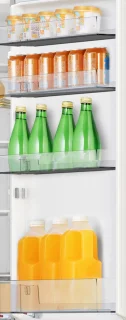 Hisense RB440N4AFA Koel-vriescombinatie Zwart 336L