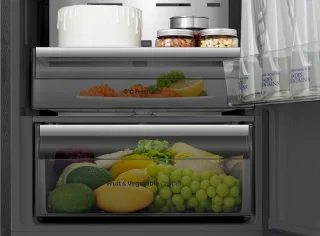 Hisense RB5K330GSFC koel-vriescombinatie 185 cm 330L
