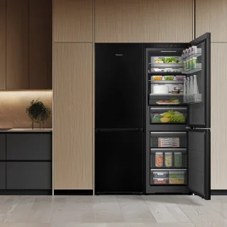 Hisense RB5K330GSFC koel-vriescombinatie 185 cm 330L