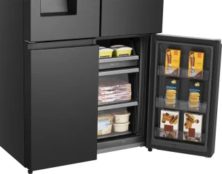 Hisense RQ760N4SBFE Amerikaanse koelkast 540L E