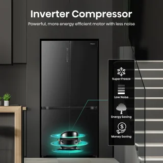 Hisense RQ768N4GBE Amerikaanse koelkast