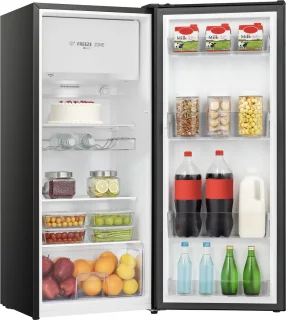 Hisense RR220D4BBE combi-koelkast 165 L Zwart