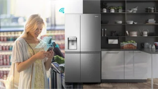Hisense RS818N4TFC Amerikaanse koelkast zwart 632L