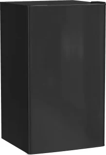 HOMCOM koelkast - staal - 47,5x44,2x84 cm - zwart