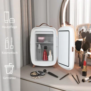 HOMCOM Mini Kühlschrank 24,3L Weiß