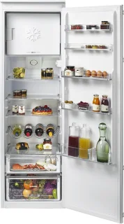 Hoover H-FRIDGE 700 HBOD 174/N Combikoelkast Inbouw 286L Wit
