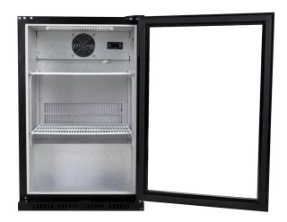 Husky C1-865-BK-NL-HU Flessen Koelkast 130L Zwart