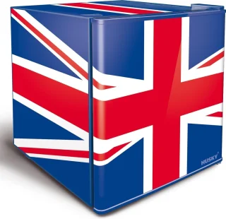 Husky KK50-278-NL-HU Mini Koelkast 43L Retro Engeland