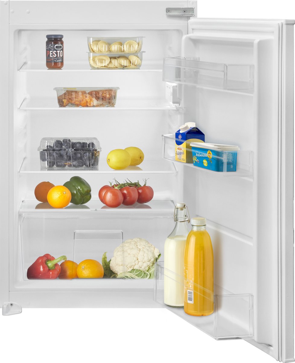 De Inventum IKK0882S inbouw koelvrieskast 126L wit in één oogopslag