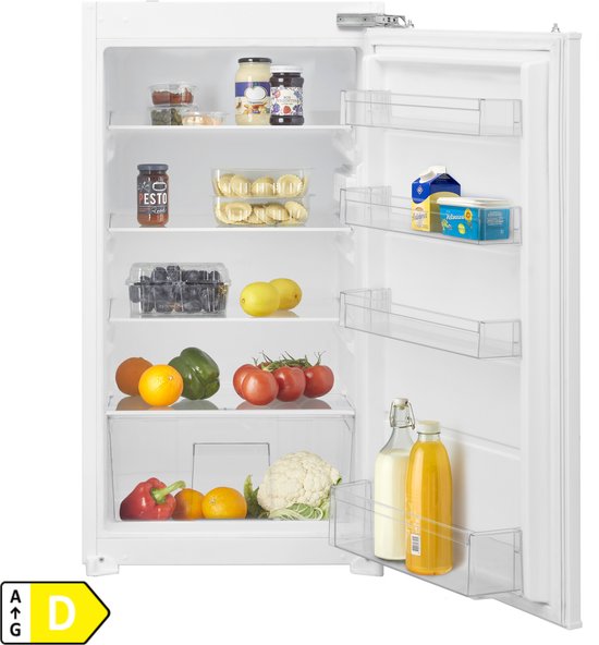 Inventum IKK1022D Inbouw Koelkast 154L Wit