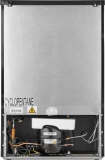 Inventum KK550B tafelmodel koelkast 131L zwart