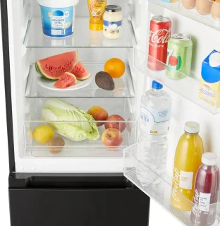 Inventum KV1501B koelvriescombinatie 150 cm zwart