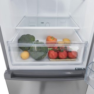 Inventum KV1808R koel-vriescombinatie RVS 270L