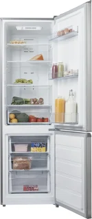 Inventum KV1808R koel-vriescombinatie RVS 270L