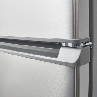 Inventum KV1808R koel-vriescombinatie RVS 270L