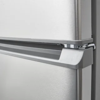 Inventum KV1808R koel-vriescombinatie RVS 270L