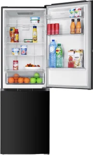 Inventum KV1840B koel-vriescombinatie zwart 327L
