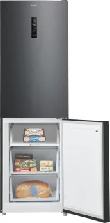 Inventum KV1850B koel-vriescombinatie zwart 338L