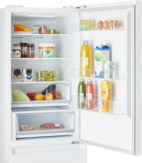 Inventum KV1850W koel-vriescombinatie 185 cm wit