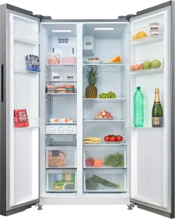 Inventum SKV0178R Amerikaanse koelkast 555L RVS