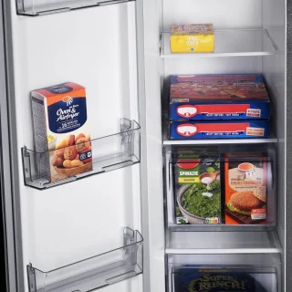 Inventum SKV0180B Amerikaanse koelkast 532L zwart