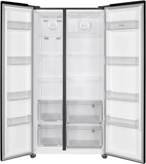 Inventum SKV0180B Amerikaanse koelkast 532L zwart
