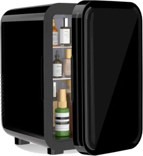 ITRONIQ mini koelkast 6 liter zwart