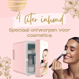 Jambo Skincare Mini Koelkast Roze 4L