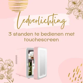 Jambo Skincare Mini Koelkast Roze 4L