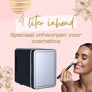 Jambo Skincare Mini Koelkast Zwart 4L