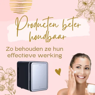 Jambo Skincare Mini Koelkast Zwart 4L