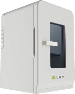 Juskys Mobiele Mini-Koelkast 15L Wit