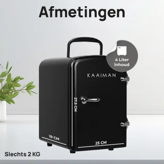 Kaaiman Mini Koelkast 4L