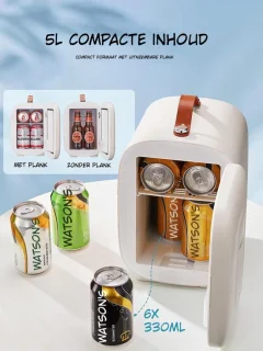 Kavo mini koelkast 5L skincare koelkast wit