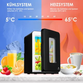 KESSER K-MKS-2076 Mini-koelkast 15L Zwart