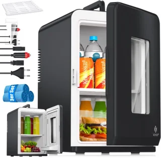 KESSER K-MKS-2076 Mini-koelkast 15L Zwart